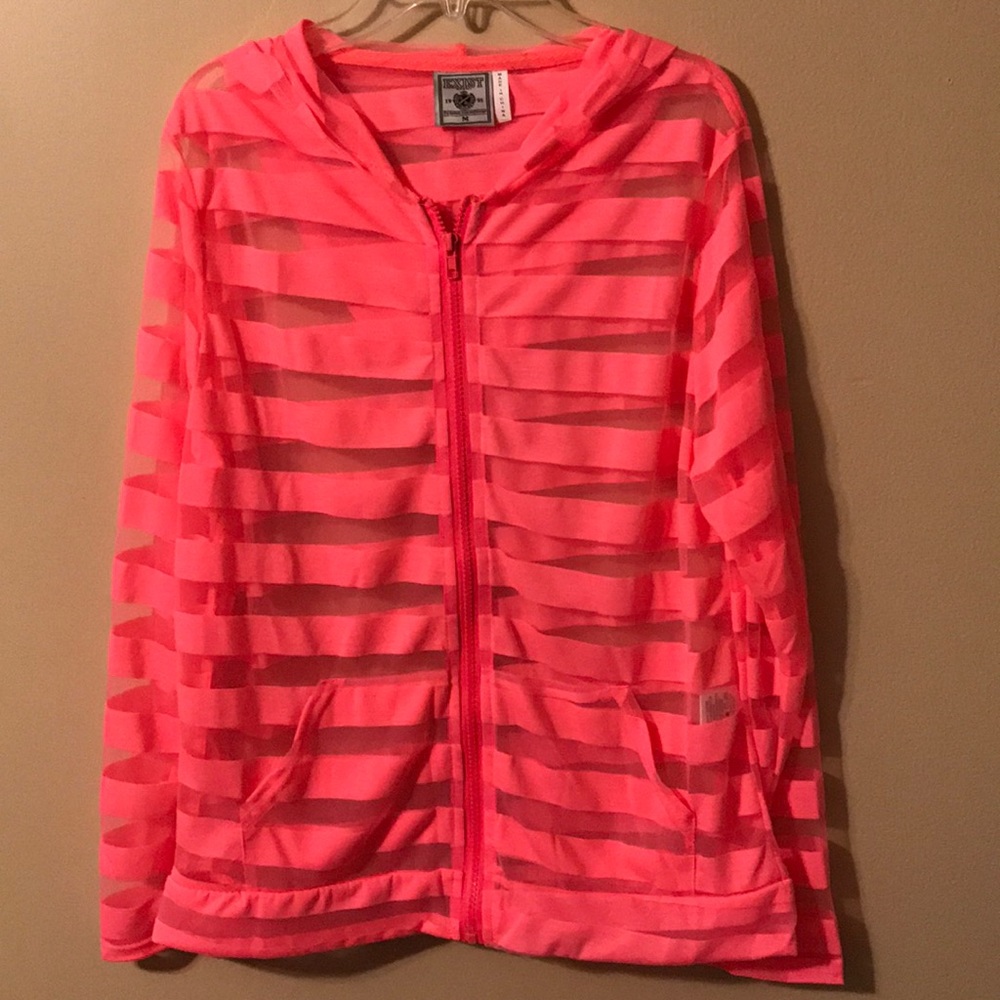 NWOT: EXIST Miami: Fashionable pink hoodie